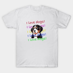 I Love Dogs T-Shirt